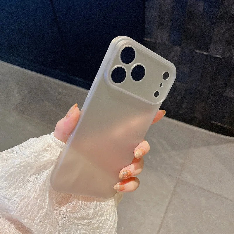 Ultra Thin Hard Case for Iphone 17 Pro Max 17 Air Anti Scratch Matte Frosted PC Back Cover for Iphone17pro Anti-fingerprint