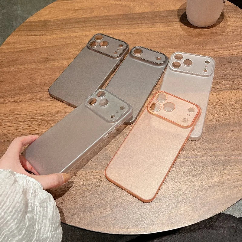 Ultra Thin Hard Case for Iphone 17 Pro Max 17 Air Anti Scratch Matte Frosted PC Back Cover for Iphone17pro Anti-fingerprint