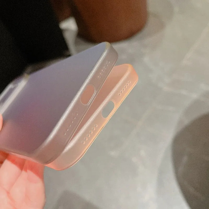 Ultra Thin Hard Case for Iphone 17 Pro Max 17 Air Anti Scratch Matte Frosted PC Back Cover for Iphone17pro Anti-fingerprint