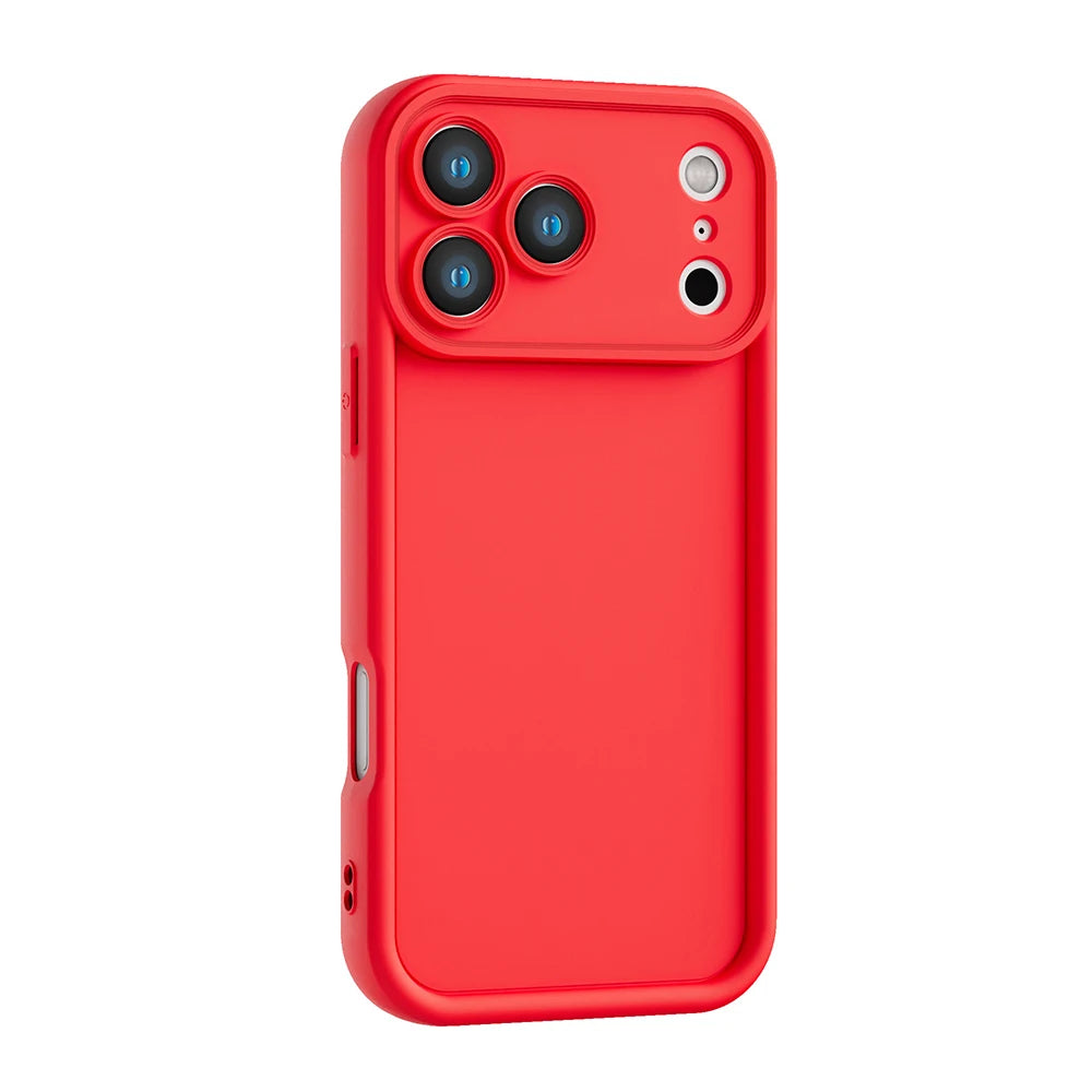 High Quality Matte Texture Case For iPhone 17 Pro Max Case For iPhone 17 air Cover Shockproof Soft TPU Phone Back Cover Cases