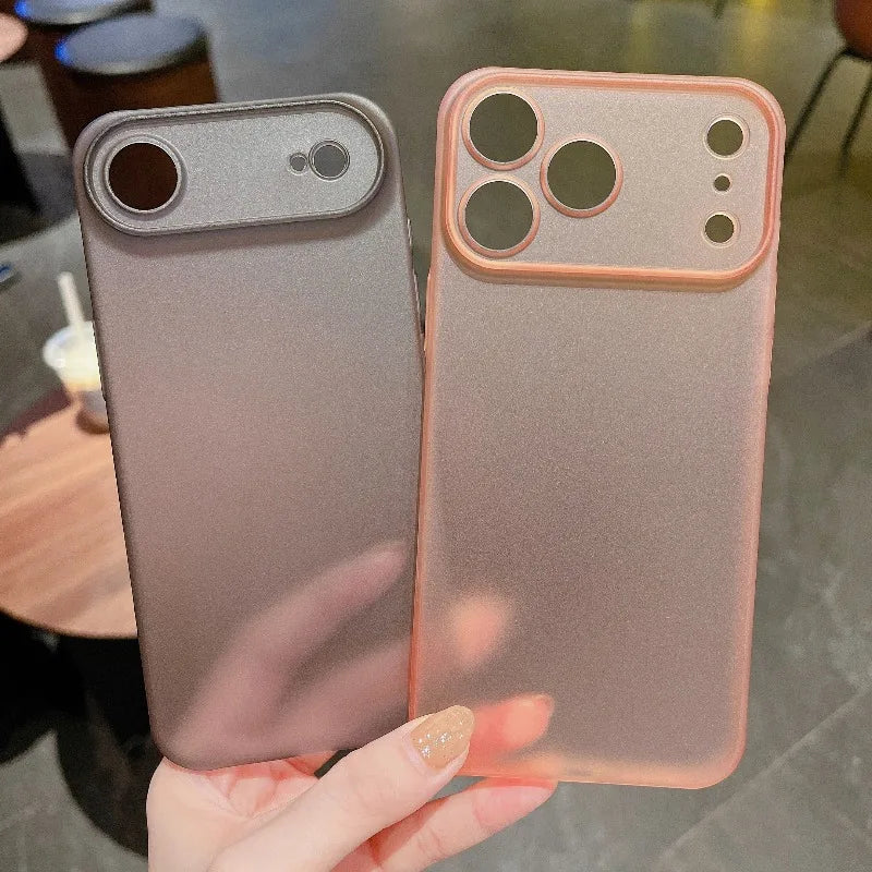 Ultra Thin Hard Case for Iphone 17 Pro Max 17 Air Anti Scratch Matte Frosted PC Back Cover for Iphone17pro Anti-fingerprint